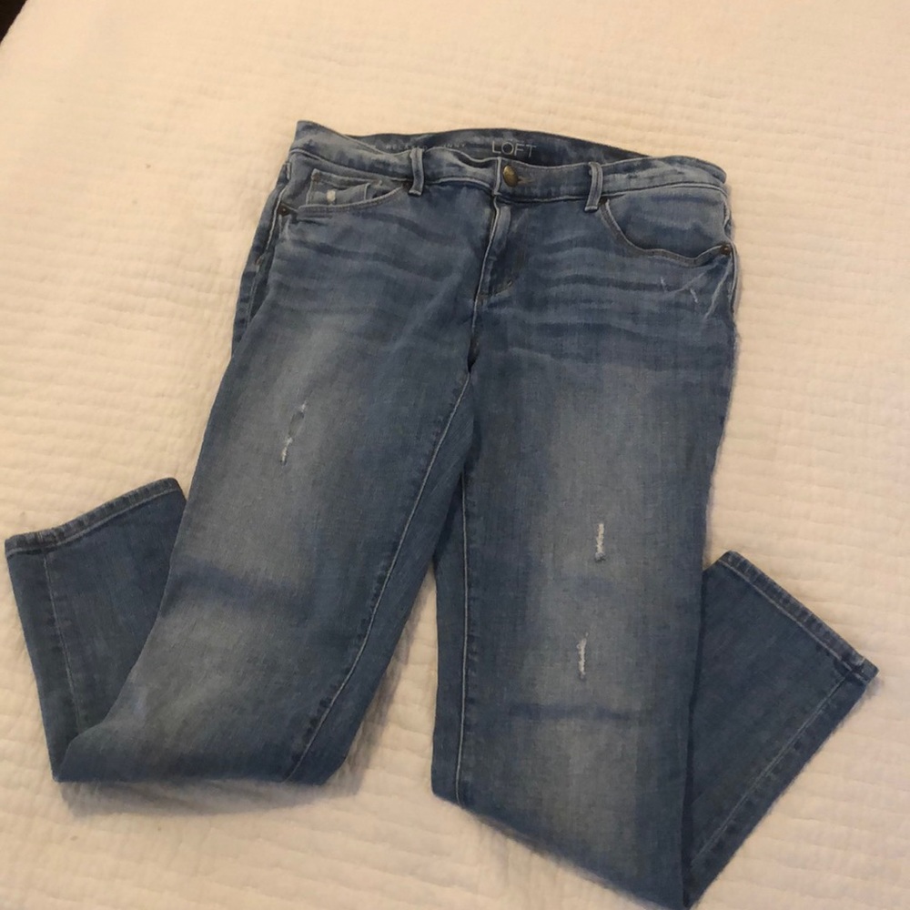 Loft Relaxed Skinny Jeans